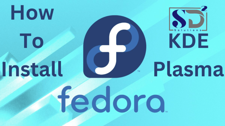 Step-by-step tutorial on how to install Fedora Linux with the KDE Plasma desktop environment in VMware: